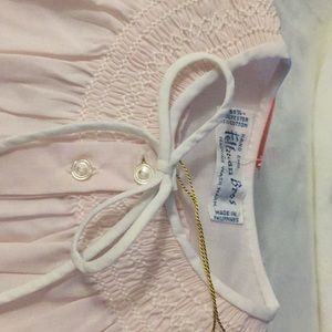 Vintage pink Feltman Brother’s Layette Dress